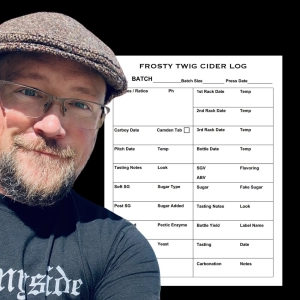 407: Cider Log Tutorial w/Frosty Twig