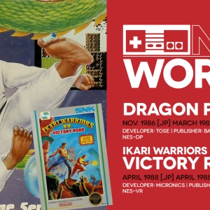 NES Works #076: Dragon Power & Ikari Warriors II: Victory Road