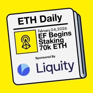 Ethereum Foundation Begins Staking ETH