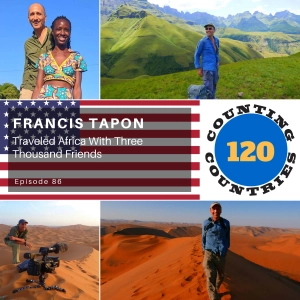 Francis Tapon  … Traveled Africa With Three Thousand Friends