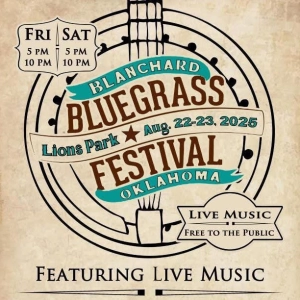 Pickin' and Grinnin' at the Blanchard Bluegrass Festival