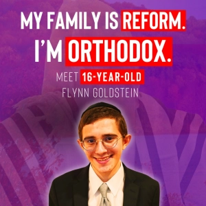 Flynn Goldstein | My Family Is Reform - I am Orthodox | Meet 16 year old Flynn Goldstein
