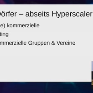 Digitale Souveränität selbst gelebt - Internetdienste gemeinschaftlich betreiben (fsck2026)