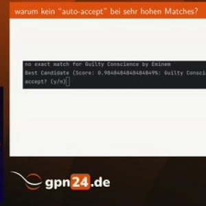 De-Spotify Yourself - Warum Du von $Streamingdienst weg willst und wie/wohin (gpn24)