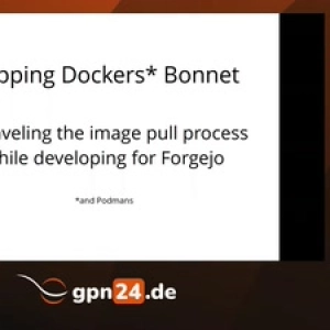 Popping podman/dockers bonnet: Unraveling the image pull process while developing for Forgejo (gpn24)