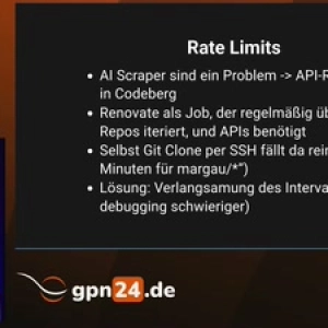 forgejo for foss files - die Reise von Github zu Forgejo (gpn24)