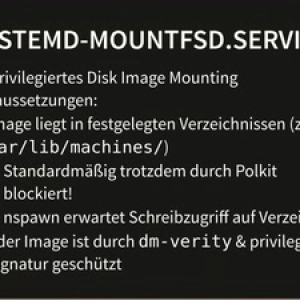 systemd, ParticleOS & nspawn (gpn24)