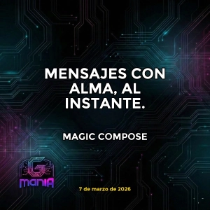 MAGIC COMPOSE: MENSAJES CON ALMA, AL INSTANTE.