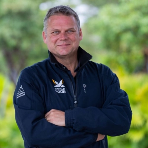 James Pleasance – executive director of the World Match Racing Tour