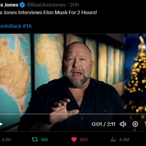 Alex Jones, Tate, Elon, Vivek Unedited X Spaces