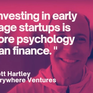 Investing is more "psychology than finance" early on