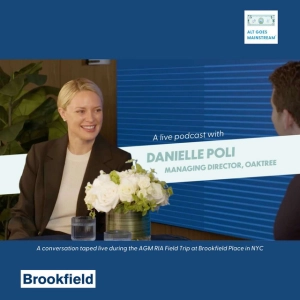 🎥 Oaktree's Danielle Poli - private credit: "boring is beautiful" - live from AGM's RIA Field Trip