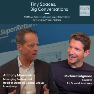 🎥 Investcorp Strategic Capital Group's Anthony Maniscalco - the evolution of GP stakes