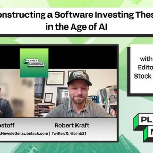 Constructing a Software Investing Thesis in the Age of AI with Ben Brostoff, Editor/Writer of the Stock Talk Newsletter