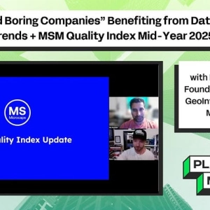 Why "Old Boring Companies” Benefiting from Data Center and AI Trends + MSM Quality Index Mid-Year 2025 Review with Maj Soueidan, Founder & Editor of GeoInvesting / MS MicroCaps