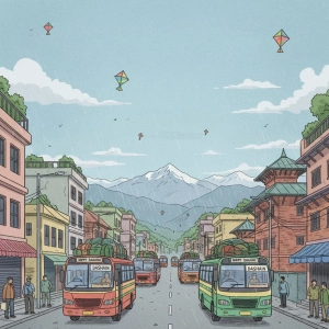 Bustle, Buses, Blessings