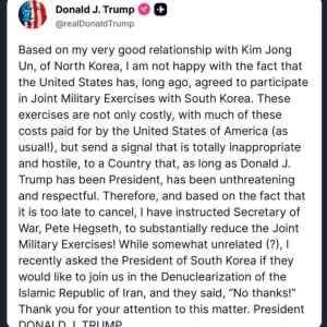 340 Executions, and Trump Calls Kim Jong Un Unthreatening