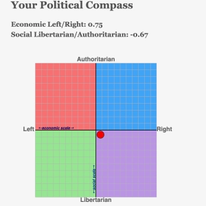 Matt Klinman Tests My Political Compass