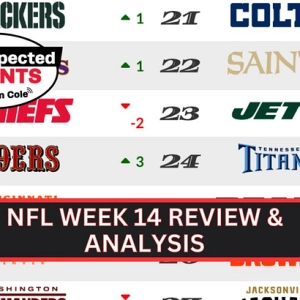NFL WEEK 14 REVIEW & ANALYSIS