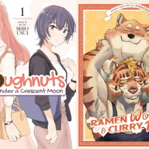 Doughnuts Under a Crescent Moon / Ramen Wolf and Curry Tiger
