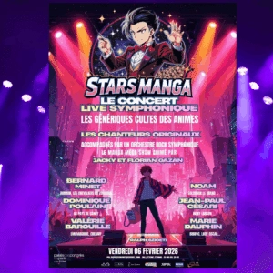 Stars Manga – Marie Dauphin, Bernard Minet, JP Césari, Noam et Jacky – invités exceptionnels | Le club #73
