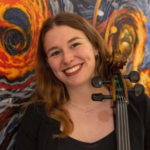 A performance of Emilie Mayer's Cello Sonata in D minor featuring Grace Mockus
