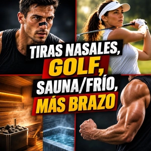 Tiras Nasales, Golf, Protocolo Frío-Calor, Brazos Musculados (Ep. 488)
