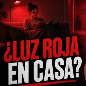 Bombillas Rojas en Casa y Peligro de la Luz Artificial