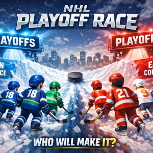 #657 NHL DeBoer für Roy – Playoffrennen in West und Ost