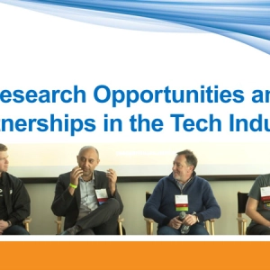 Research Opportunities and Partnerships in the Tech Industry: Industry Panelists Share insights at the CSE Winter 2020 Research Open House